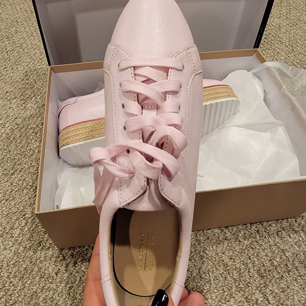 BabyPink platform sneakers